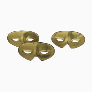 Mid-Century Mask Handles, Set of 3-QLH-885029