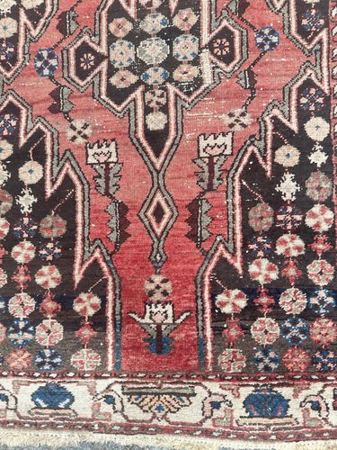 Mid-Century Mazlaghan Rug, 1940s