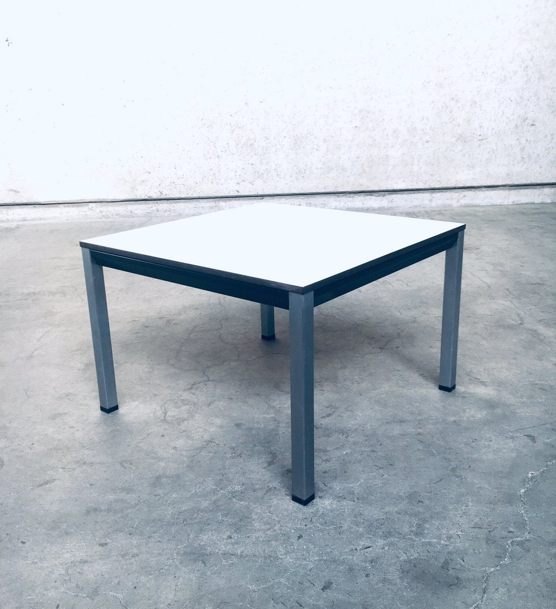 Mid-Century MCM Square Facet Coffee Table by Friso Kramer for Ahrend De Cirkel, 1970s