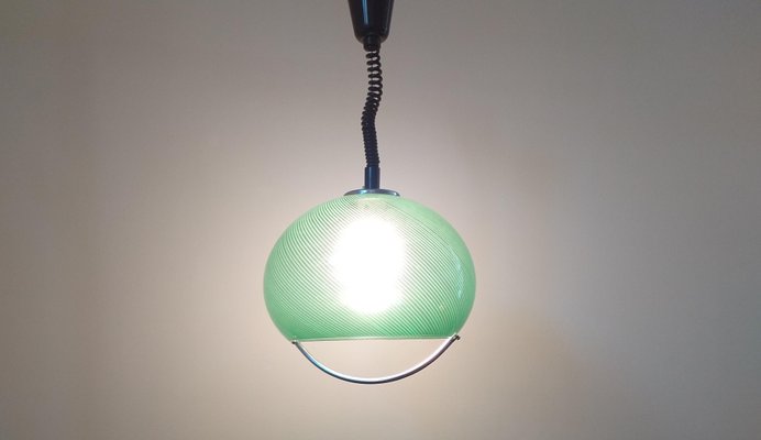 Mid-Century Meblo Pendant Lamp by Harvey Guzzini, Italy, 1970s-TZ-695752