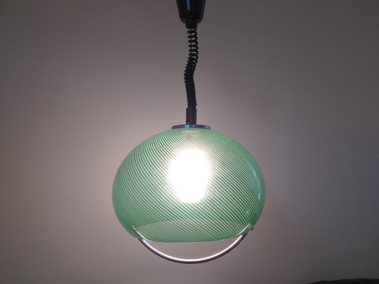 Mid-Century Meblo Pendant Lamp by Harvey Guzzini, Italy, 1970s-TZ-695752