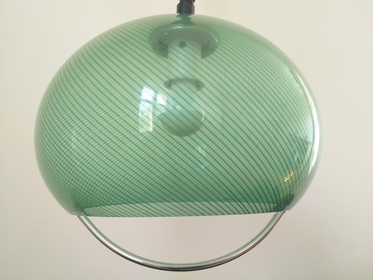 Mid-Century Meblo Pendant Lamp by Harvey Guzzini, Italy, 1970s-TZ-695752