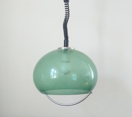 Mid-Century Meblo Pendant Lamp by Harvey Guzzini, Italy, 1970s-TZ-695752