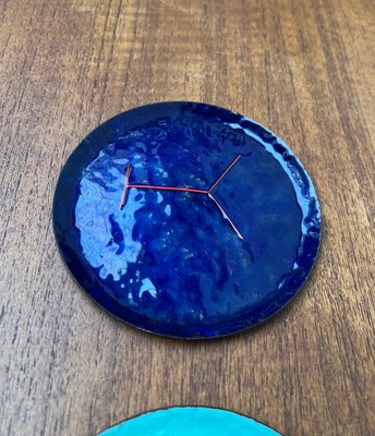 Mid-Century Metal Cocktail Coasters, 1960s, Set of 4-UAH-1796720