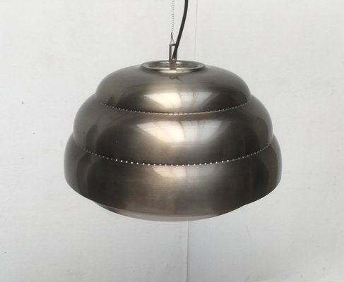 Mid-Century Metal & Glass Pendant Lamp-UAH-878806