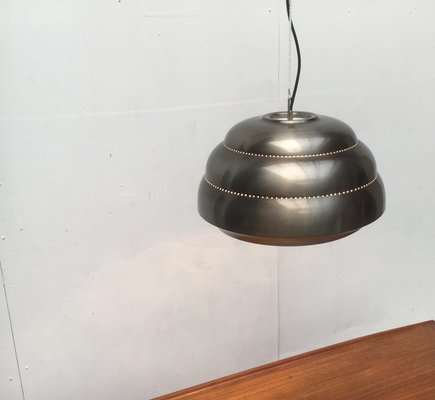 Mid-Century Metal & Glass Pendant Lamp-UAH-878806