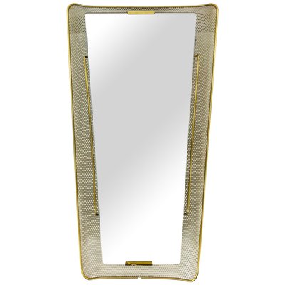 Mid-Century Metal Illuminated Mirror from Stilnovo, Italy, 1960s-PUK-783142