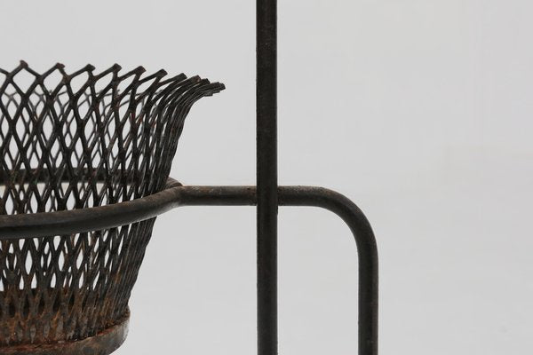 Mid-Century Metal Plant Rack by Mathieu Matégot, France, 1950s-YSY-1761505