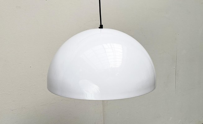 Mid-Century Metal Sonora Pendant Lamp by Vico Magistretti for Oluce, 1970s-UAH-1731630