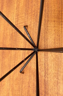 Mid-Century Metal String Style Tripod Candleholder-UAH-949741