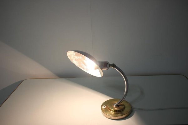 Mid-Century Metal Table Lamp, 1950s-TZ-828894