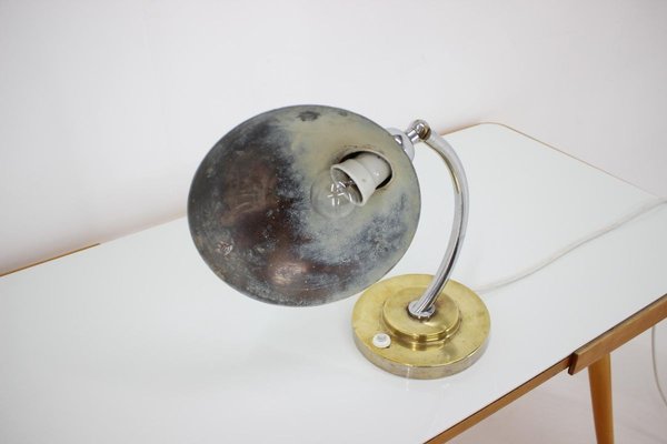 Mid-Century Metal Table Lamp, 1950s-TZ-828894