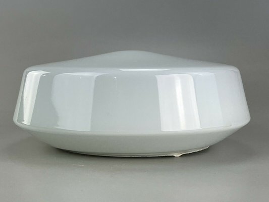 Mid-Century Milk Glass Ceiling Lamp, 1950s-EJL-1138258