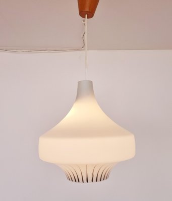 Mid-Century Milk Glass Pendant, 1962-TZ-1728479