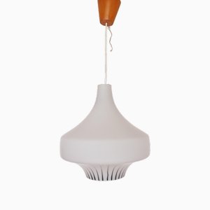 Mid-Century Milk Glass Pendant, 1962-TZ-1728479