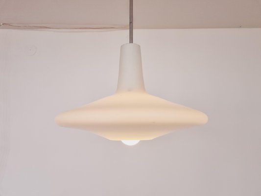 Mid-Century Milk Glass Pendant, 1963-TZ-1728478