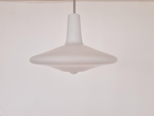 Mid-Century Milk Glass Pendant, 1963-TZ-1728478