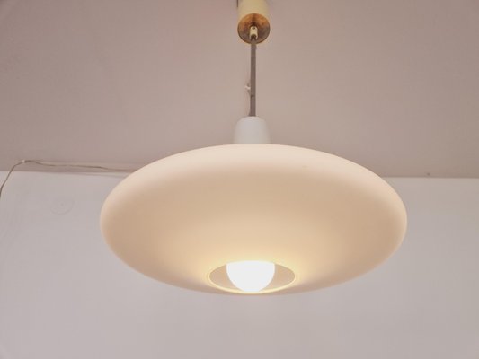 Mid-Century Milk Glass Pendant, 1963-TZ-1728478