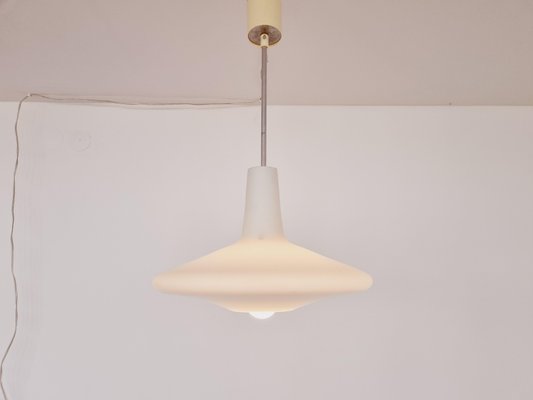 Mid-Century Milk Glass Pendant, 1963-TZ-1728478