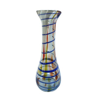 Mid-Century Millefiori Glass Vase, Poland, 1960s-FSD-1366912