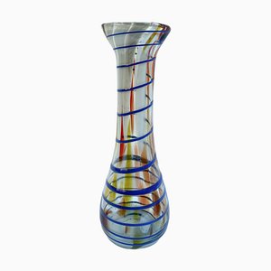 Mid-Century Millefiori Glass Vase, Poland, 1960s-FSD-1366912