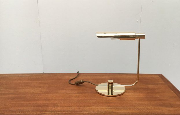 Mid-Century Minimalist Brass Table Lamp by Rosemarie & Rico Baltensweiler for Baltensweiler-UAH-848022