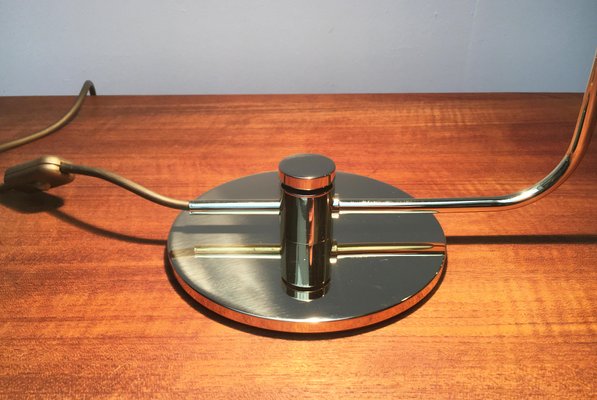 Mid-Century Minimalist Brass Table Lamp by Rosemarie & Rico Baltensweiler for Baltensweiler-UAH-848022