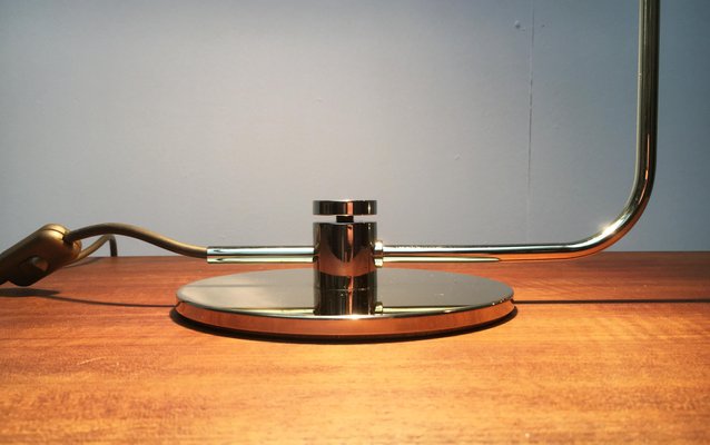 Mid-Century Minimalist Brass Table Lamp by Rosemarie & Rico Baltensweiler for Baltensweiler-UAH-848022