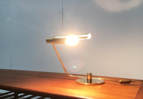 Mid-Century Minimalist Brass Table Lamp by Rosemarie & Rico Baltensweiler for Baltensweiler-UAH-848022