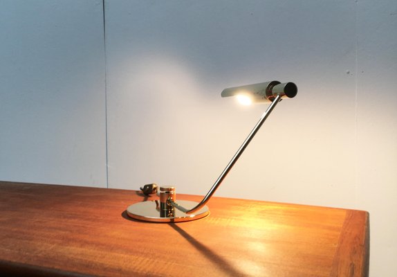 Mid-Century Minimalist Brass Table Lamp by Rosemarie & Rico Baltensweiler for Baltensweiler-UAH-848022