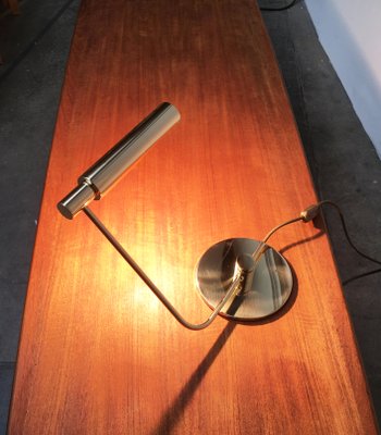 Mid-Century Minimalist Brass Table Lamp by Rosemarie & Rico Baltensweiler for Baltensweiler-UAH-848022