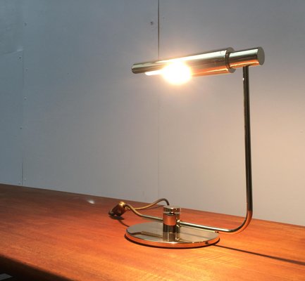 Mid-Century Minimalist Brass Table Lamp by Rosemarie & Rico Baltensweiler for Baltensweiler-UAH-848022