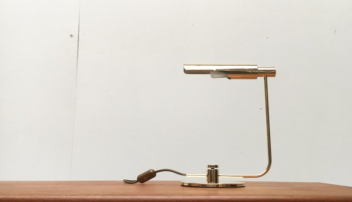 Mid-Century Minimalist Brass Table Lamp by Rosemarie & Rico Baltensweiler for Baltensweiler-UAH-848022