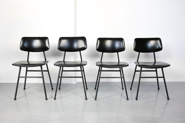 Mid-Century Minimalist Dining Chairs by Niko Kralj for Stol Kamnik, Set of 4-HGJ-627590