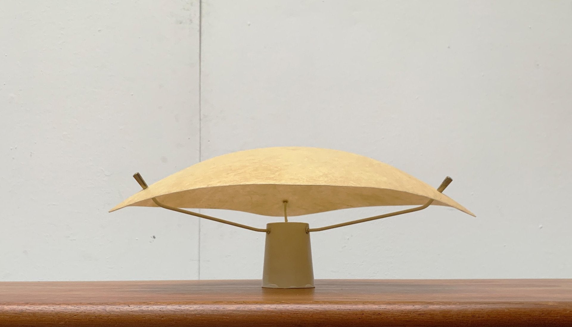 Mid-Century Minimalist Fiberglass Ceiling Lamp, 1960s