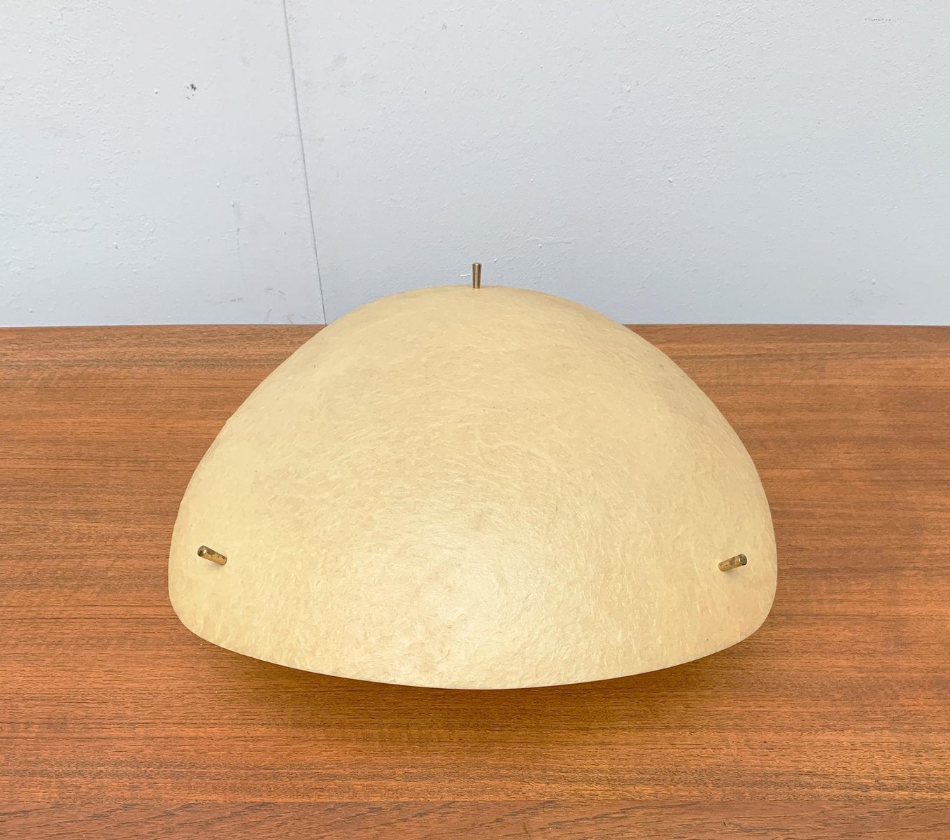 Mid-Century Minimalist Fiberglass Ceiling Lamp, 1960s