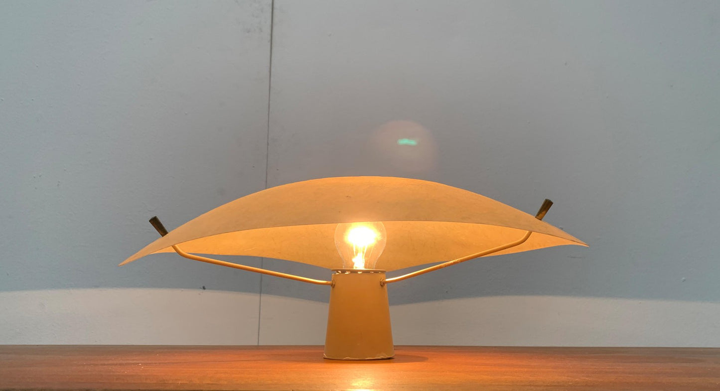 Mid-Century Minimalist Fiberglass Ceiling Lamp, 1960s