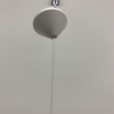 Mid-Century Minimalist Folded Glass Hanging Lamp, 1980s-BGP-684659