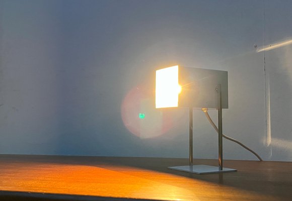 Mid-Century Minimalist German Cube Table Lamp from Kaiser Idell Leuchten, 1960s-UAH-1821318