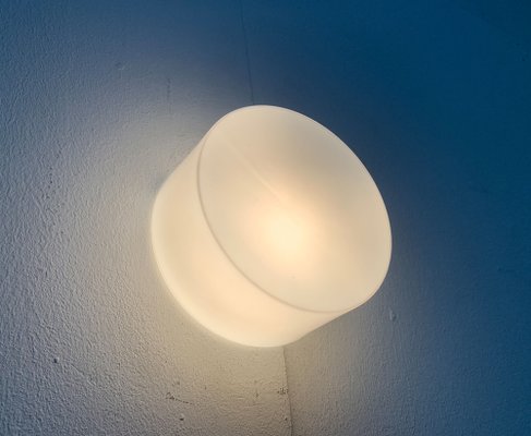 Mid-Century Minimalist Glass Ceiling or Wall Lamp, 1960s-UAH-1115369