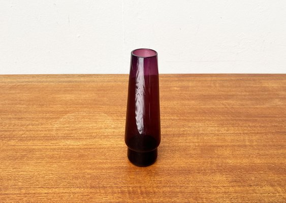 Mid-Century Minimalist Glass Vase, 1960s-UAH-1716568