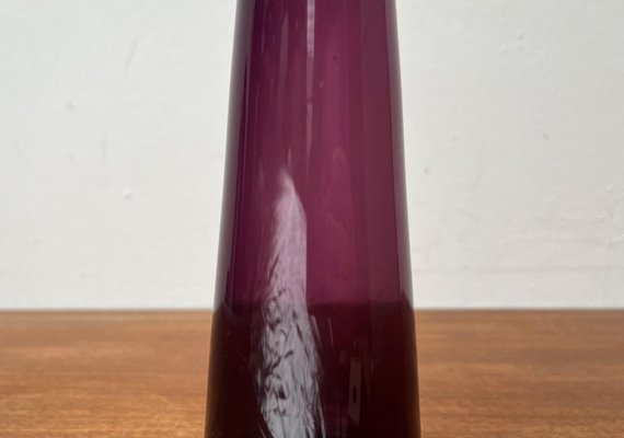 Mid-Century Minimalist Glass Vase, 1960s-UAH-1716568