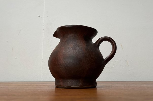 Mid-Century Minimalist Jug Vase from Hartwig Heyne Hoy Pottery, Germany, 1960s-UAH-1763517