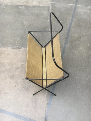 Mid-Century Minimalist Magazine Rack-UAH-872468