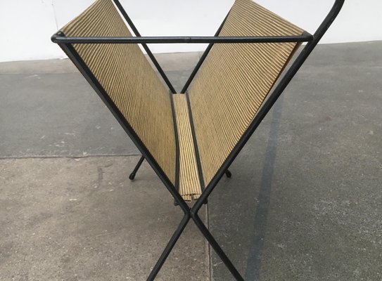 Mid-Century Minimalist Magazine Rack-UAH-872468