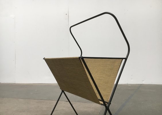 Mid-Century Minimalist Magazine Rack-UAH-872468