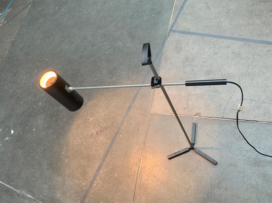 Mid-Century Minimalist Model 8028 Floor Lamp by J.J.M. Hoogervorst for Anvia-UAH-1098533