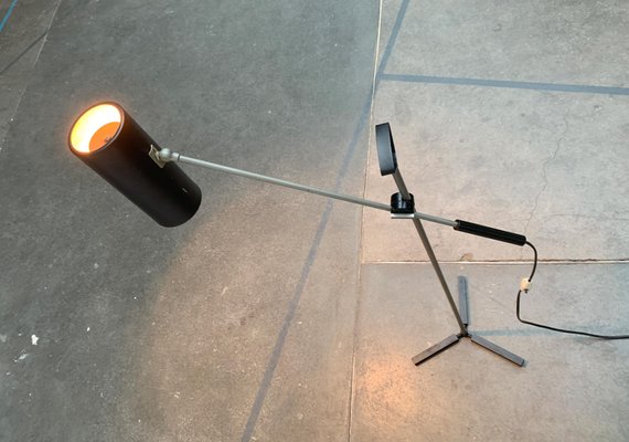 Mid-Century Minimalist Model 8028 Floor Lamp by J.J.M. Hoogervorst for Anvia-UAH-1098533