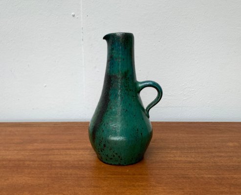 Mid-Century Minimalist Studio Pottery Carafe Vase by Helma Klett for Kunsttöpferei Klett, 1960s-UAH-1540338