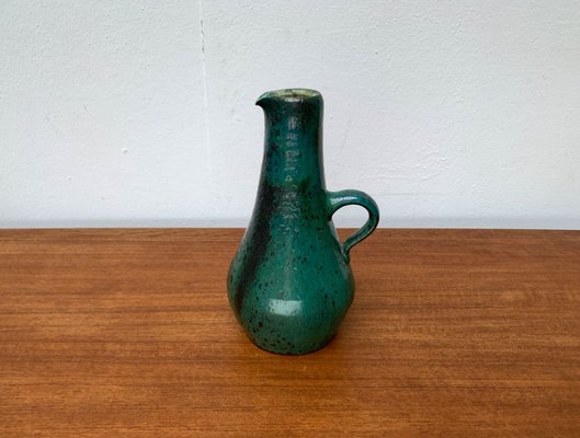 Mid-Century Minimalist Studio Pottery Carafe Vase by Helma Klett for Kunsttöpferei Klett, 1960s-UAH-1540338